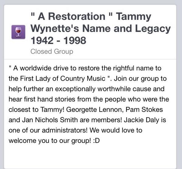 LKVents's tweet image. Please support @Georgette_Jones &amp;amp; her family by joining their Facebook page "A Restoration"..
tennessean.com/article/201402…