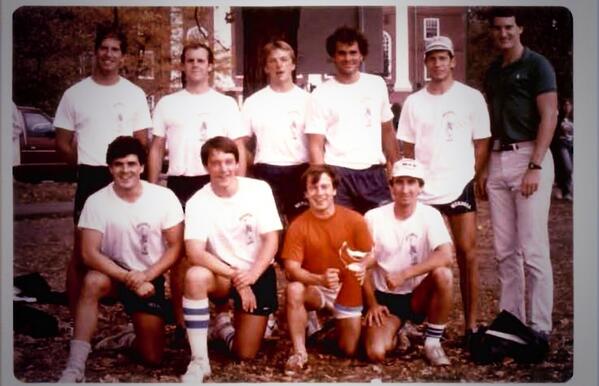 Bucknell_CREW's tweet photo. In honor of the 30th Anniversary this weekend, here is a great #TBT of the 1984 men's 8 looking good! http://t.co/66IyA2P8TK