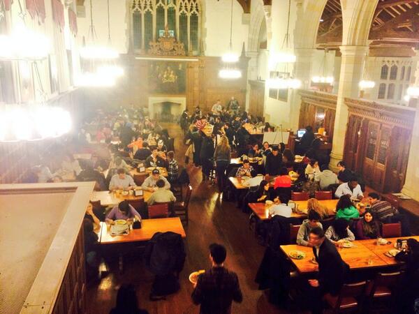 YaleUGA's tweet photo. If you're not in Berkeley College eating scrumptious sweet potato pie right now,  I'm sorry. #MyBulldogDay http://t.co/X0Q1EqWhj8