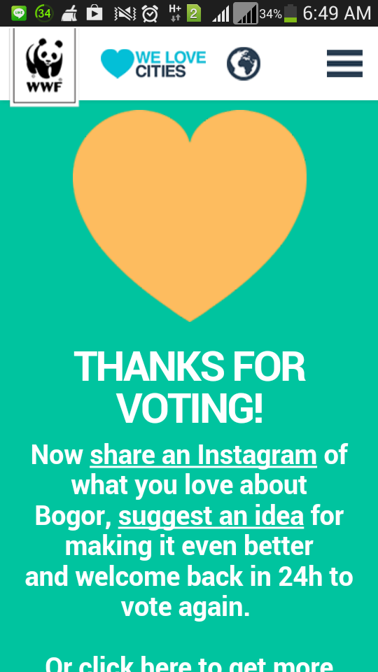 Bagi mimin, sarapan terindah itu,ngevote u/ Bogor. <a href="/247ArtSpace/">247</a> <a href="/Purpalabogor/">Purpala Bogor</a> <a href="/malampuisiBGR/">Malam Puisi Bogor</a> <a href="/KlubBuku_BGR/">Klub Buku Bogor</a> udh belum?