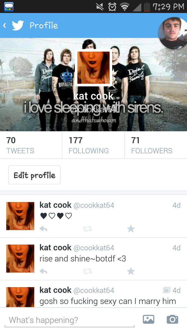 cookkat64's tweet photo. I'm following 177 and being followed by 71 people life complete http://t.co/NHlGO8fpYP