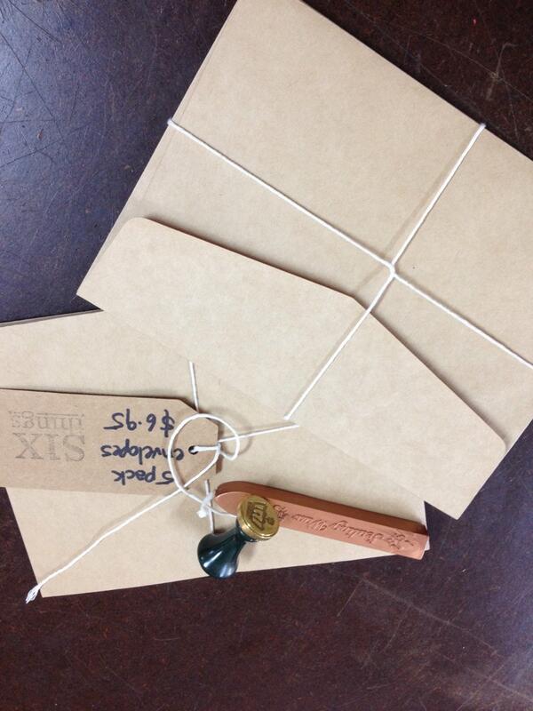 sixthingsshop's tweet photo. Paper envelopes http://t.co/dWtaXkG59p