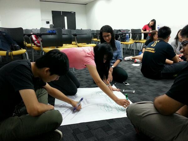 UndiMsia's tweet image. #idolademokrasi BAC #problemtreeanalysis participants working on their problem trees.