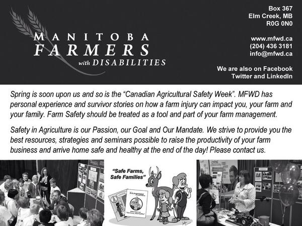#Canadian #agricultural #Safety #Week #casw is fast approaching. #farmsafety #farminjury #safework #letstalkaboutit