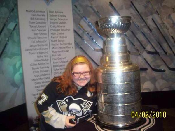 jillianleigh14's tweet image. Totally forgot that today was hockey across America day or. I would have wore it this is ok though #PensJersey