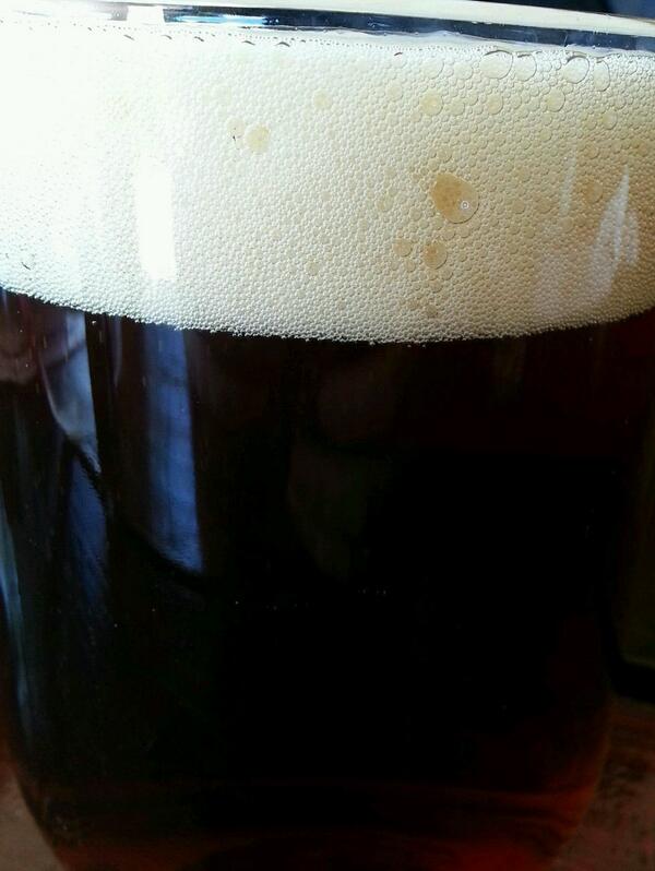 Seems apt to end <a href="/Febrewery/">Febrewery</a> with a cold frothy beer at <a href="/GilroyBrewery/">Gilroy's Brewery</a> <a href="/zamedic/">Marc Arndt</a> enjoying specialist brews #tapthat