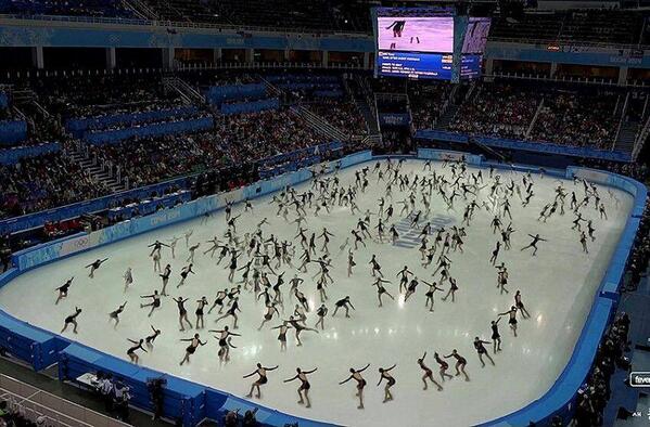 김연아가 사용한 빙상경기장 범위~ 사진 한장으로 보니 경기장 전체를 나풀나풀 날아다녔군요..소치 흔적 <아디오스 노니노 연기> wikitree.co.kr/main/news_view…