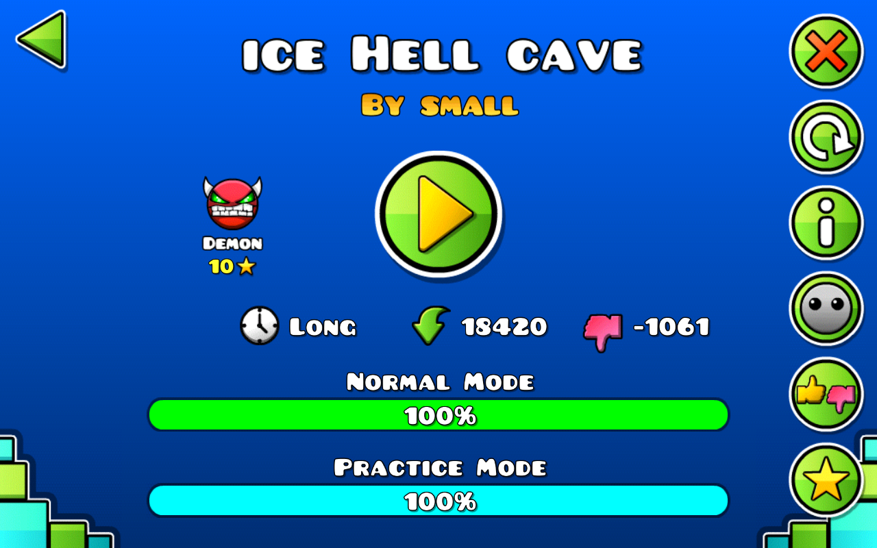 Element 111 RG Geometry Dash