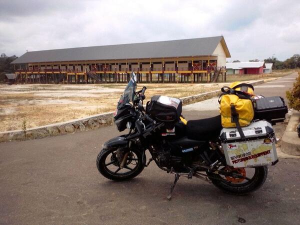 Follow our motorcycle traveling stories at Facebook, facebook.com/roundtheborneo