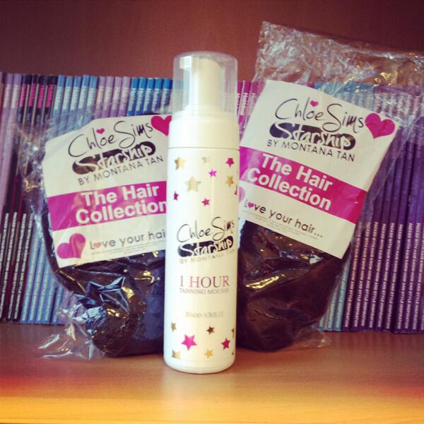 #Win brilliant @chloe_sims hair and tan goodies! RT &amp; follow to enter. Winner picked at 3.30pm today!! #prizes #free