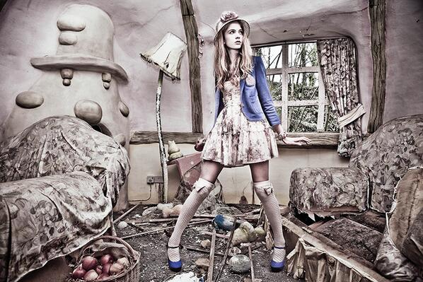 Shot in Mr Blobby's House in an abandoned themepark with a £5 2nd hand flashgun - &amp; won me a BIPP award! #photography