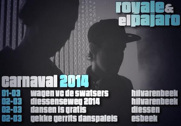 Vergeten vrij te vragen voor het carnavalsweekend, we staan dus vol ingeroosterd! Zin in! #feestmaken