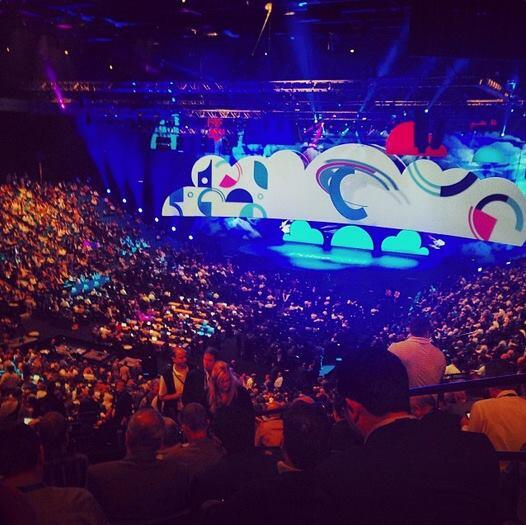 KuuluuGames's tweet photo. Jendrik Posche, @KuuluuGames Executive Producer presenting live in front of 11,000 people. #IBMPulse2014 #ibmpulse http://t.co/b2QovVW0J0