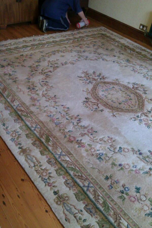 MasterClean_Uk's tweet image. Our specialist rug cleaning workshop near #Exeter City Centre is always busy, 3 large wool rugs today #hardwork :)