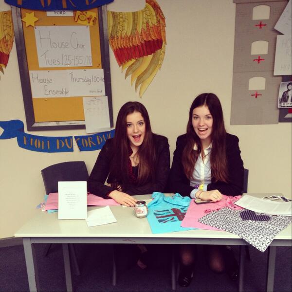 PrintedDesign's tweet image. Louisa and Olivia selling today at GSAL!