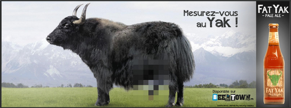 BeerTown1's tweet photo. ENVIE D'UNE BIERE UN PEU "FAT" ?? Pour se mesurer au yak et en savoir plus c'est ici :  http://t.co/nUH7Mu7hPM
#biere http://t.co/xaPSZ1EZwe