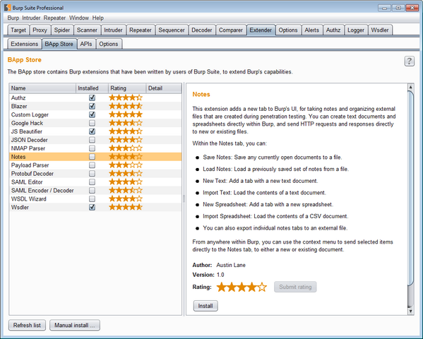 cktricky's tweet photo. “@Burp_Suite: Coming soon to a @Burp_Suite near you:
#BAppStore http://t.co/WnBX96vEl5” <~ Very cool