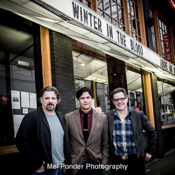 melponder's tweet image. Alpha #SamUley (err #ChaskeSpencer) w/Directors Alex &amp;amp; Andrew Smith, Seattle Premiere  #WinterintheBlood thru March 6