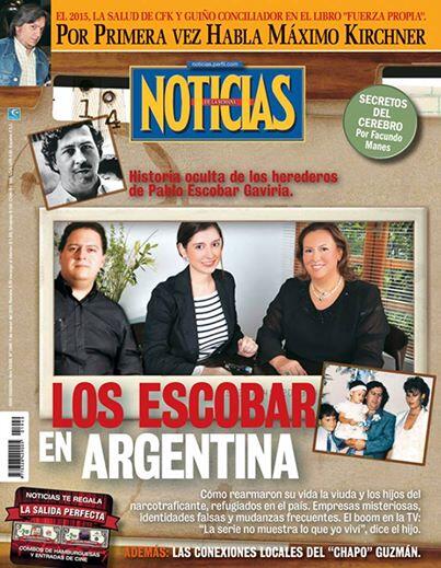 noticiasrevista's tweet photo. Los Escobar, refugiados en Argentina [#TapaDeNOTICIAS] → http://t.co/GPdGUEVHS2 http://t.co/JI1BaPnqPz