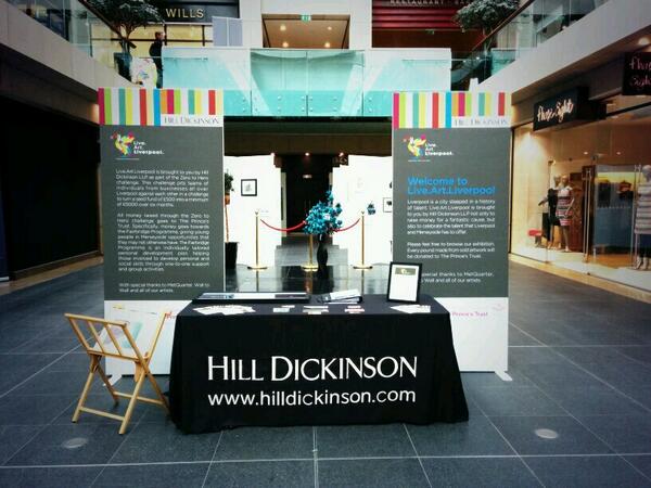 LivingLiverpool's tweet image. We are open and ready for visits! Already been lots of interest this morning! #art #Liverpool