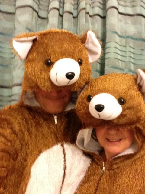 DesignabilityUK's tweet image. No more clues - here they are! @bathhalf check out our runners in #teddy costumes raising money for more #wizzybugs!