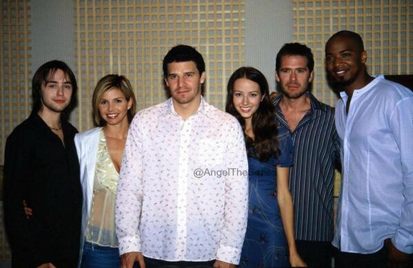 AngelTheSeries's tweet photo. @David_Boreanaz @AllCharisma @AlexisDenisof @AmyAcker @jaugustrichards and Vincent Kartheiser #AngelTheSeries http://t.co/UgPYTVRH5F