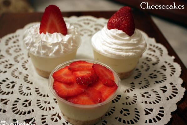 SweetToothAE's tweet image. #Cheesecakes