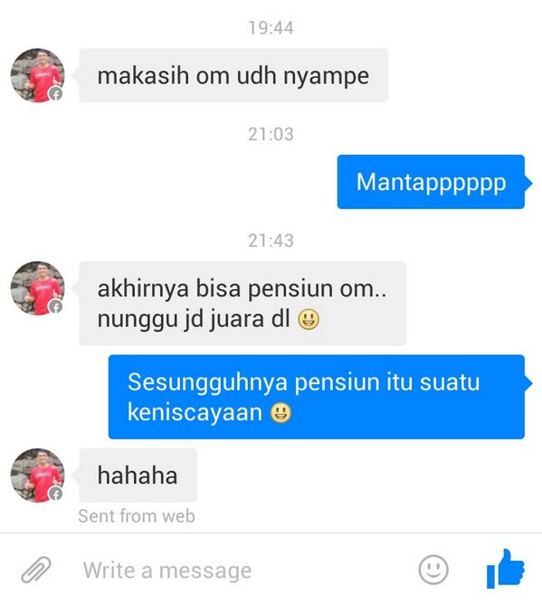 murcedotcom's tweet image. Inget Om Pinung, pensiun itu suatu keniscayaan :)) #testimurce #kloterCFS