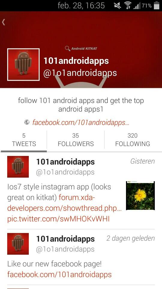 1o1androidapps tweet picture
