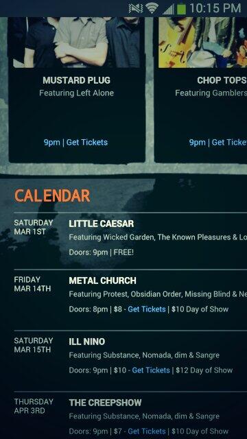 Pretty cool to see our name listed on the <a href="/LVSaloon/">LVCS</a> site. See everyone tomorrow! <a href="/VEGASRYAN/">Ryan Saffell</a> #vegas #shows #music