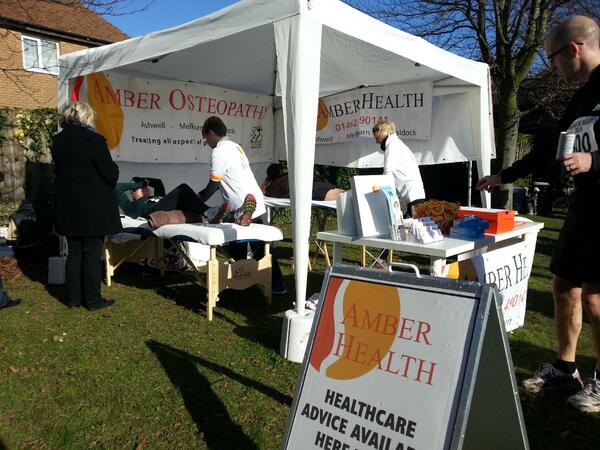 eebusinessshop's tweet photo. "@AmberHealth: Our #free #sports #massages at the #BaldockBeast event were extremely popular! http://t.co/Ua2LJW12Ql"