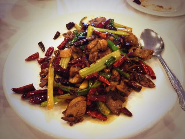 leadereater's tweet image. Made quick work of the Three Pepper Beaten Duck @MalaSichuan today ... best consumed with a side of Dan Dan Noodle!