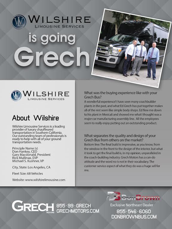 GrechMotors_INC's tweet photo. The next in #GoingGrech, @Wilshire_Limo! http://t.co/N4j8XBebfO