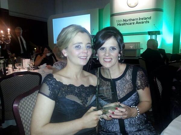 Pain Management Project of Year Winners! Physio developed & led. #nihealthcareawards #pain #chronicPain  @thecsp