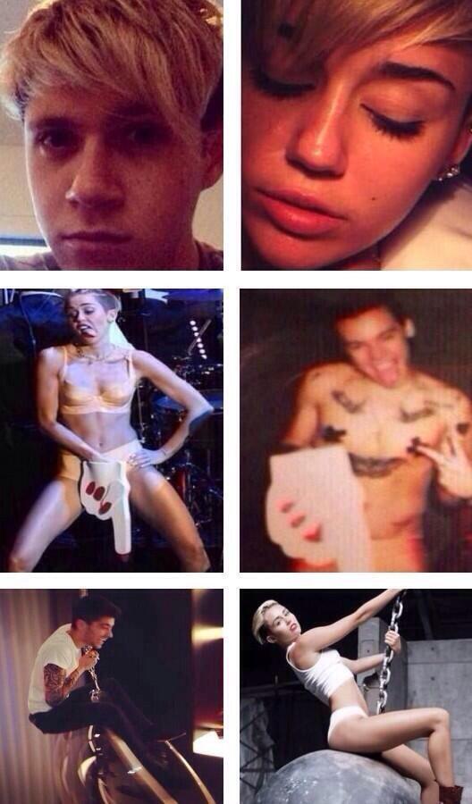LeandroaAzmat's tweet photo. Harry, Niall &amp; Zayn are affected by Miley Cyrus VIRUS!!!
Now we only need is Liam &amp; Louis!!!
#VOTEWRECKINGBALL #KCA http://t.co/0mW7lGetrz
