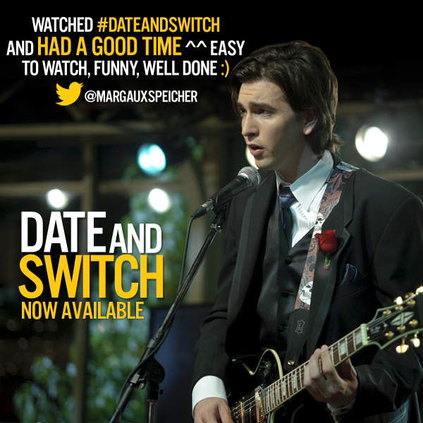 DateAndSwitch's tweet photo. Need Friday night plans? Grab some friends &amp; watch #DateAndSwitch – Available NOW on @iTunes: http://t.co/nLtN9luulV http://t.co/ARzDJtjkwS