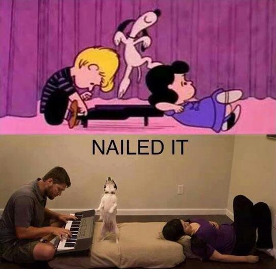.@chrisczombos - Nailed it! Ever recreate anything?