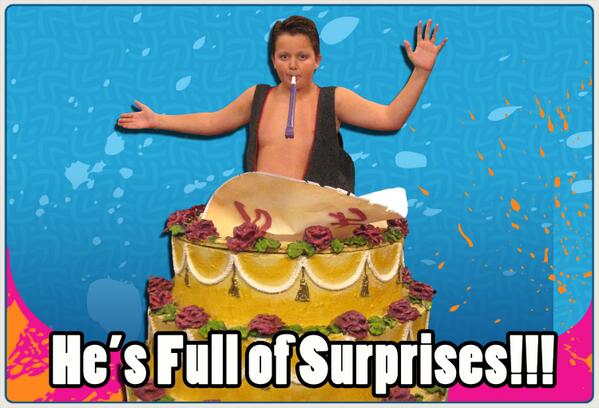 Reason #3 why we think Gibby rocks: He's full of surprises!