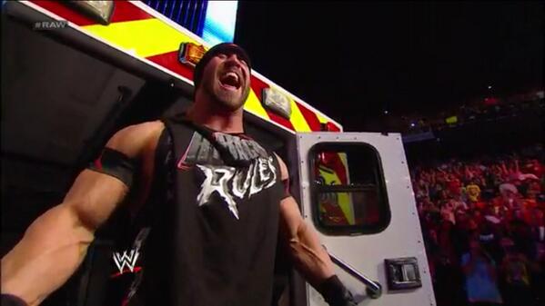 Heel4Lif3's tweet image. The first thing I watched on #WWENetwork is @Ryback22 entrance with the ambulance,it was a cool entrance #RybackRules