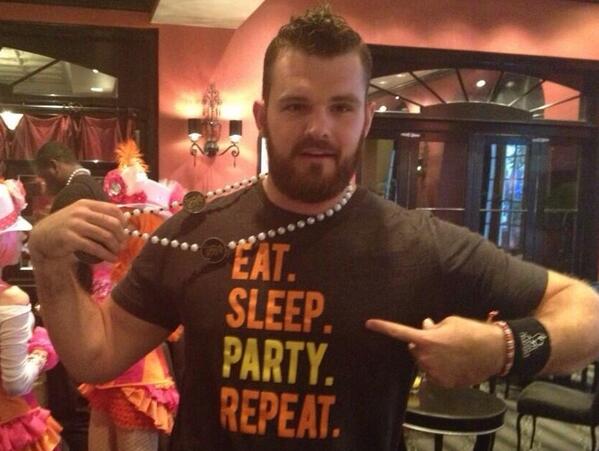thomasmorstead's tweet photo. My MardiGras plans.....
#EatSleepPartyRepeat http://t.co/tQrITRtTIi