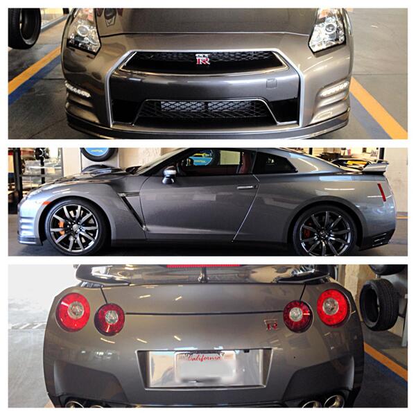 KGCUSTOM's tweet photo. Not a ford but.. This Nissan GTR &amp; it's owner came in yesterday to visit. 😍 #GTR #nissan #Godzilla #kgcustom http://t.co/j7hXYsBYVN