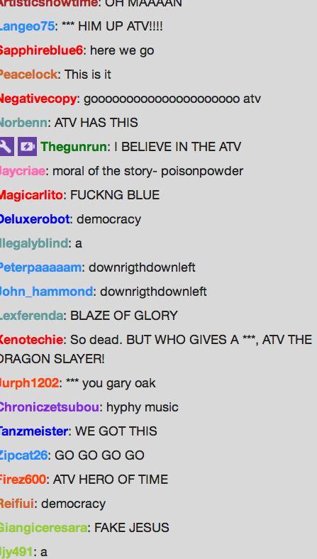 Twitch Chat Says Twitchchatsays Twitter