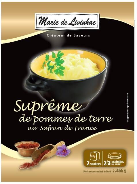 EcheSafran's tweet photo. Marie de Livinhac  "suprême de pommes de terre au Safran de France" (Cf Recettes d'1 Safranière - V. ECHE ) http://t.co/GdlUnLT5kc