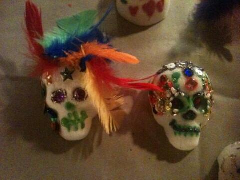 AndiTonki's tweet photo. Mah skulls. @ComposeCafe http://t.co/3iS0Q386TG