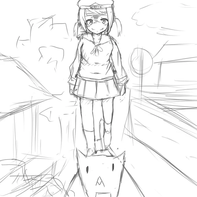 落書きです。
エーラ娘はすごく可愛いでしょ。

エーラ娘:私は来たぞ～～ 