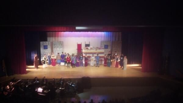 Great job cast, crew, and staff!