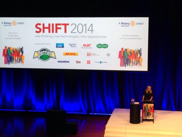 DaptoRotary's tweet photo. SHIFT 2014 up and running!!! http://t.co/4buFCTVK79