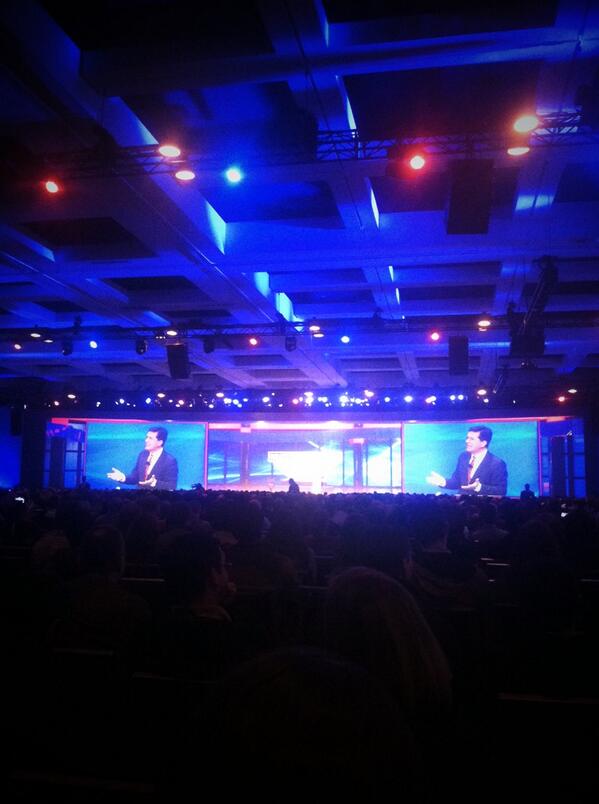 joe_klinker's tweet image. &quot;Not any conference can book a spokesperson from an Orwellian dystopia&quot; -@StephenAtHome on #TrustworthyComputing