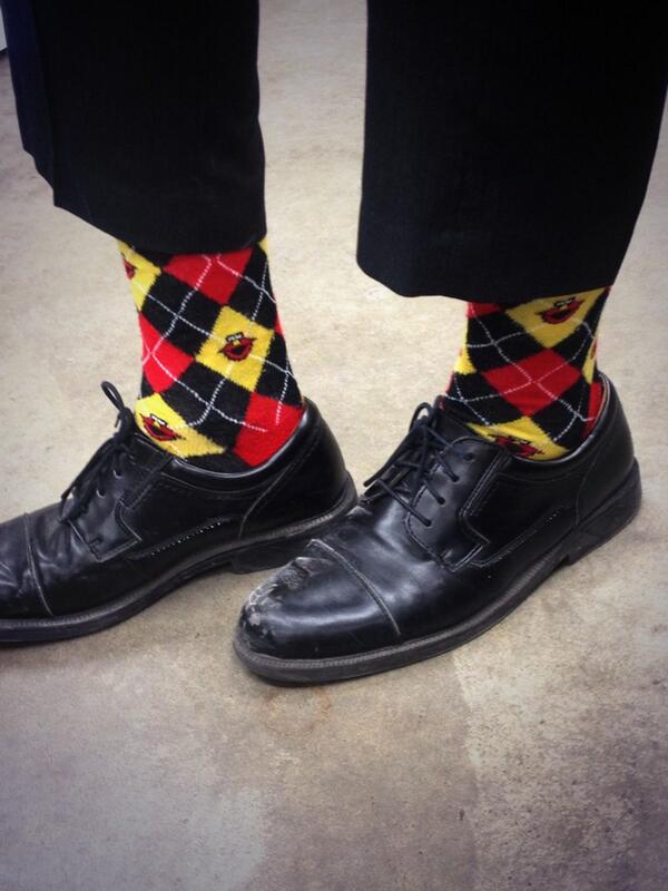 AbbiScottMusic's tweet photo. So awesome my teacher wore Elmo socks today at school! 😍 #elmolover ❤️ http://t.co/9zsgaxDEZv