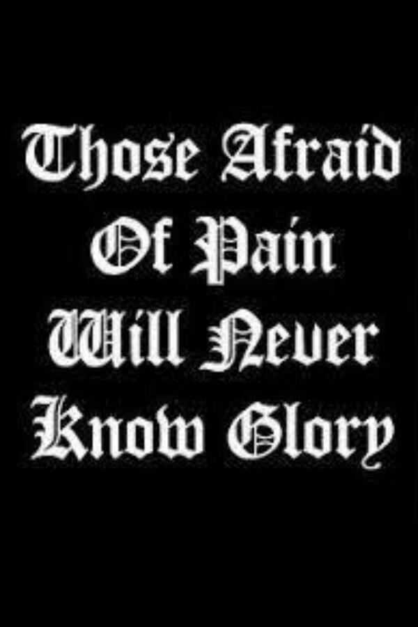 Those afraid of pain...